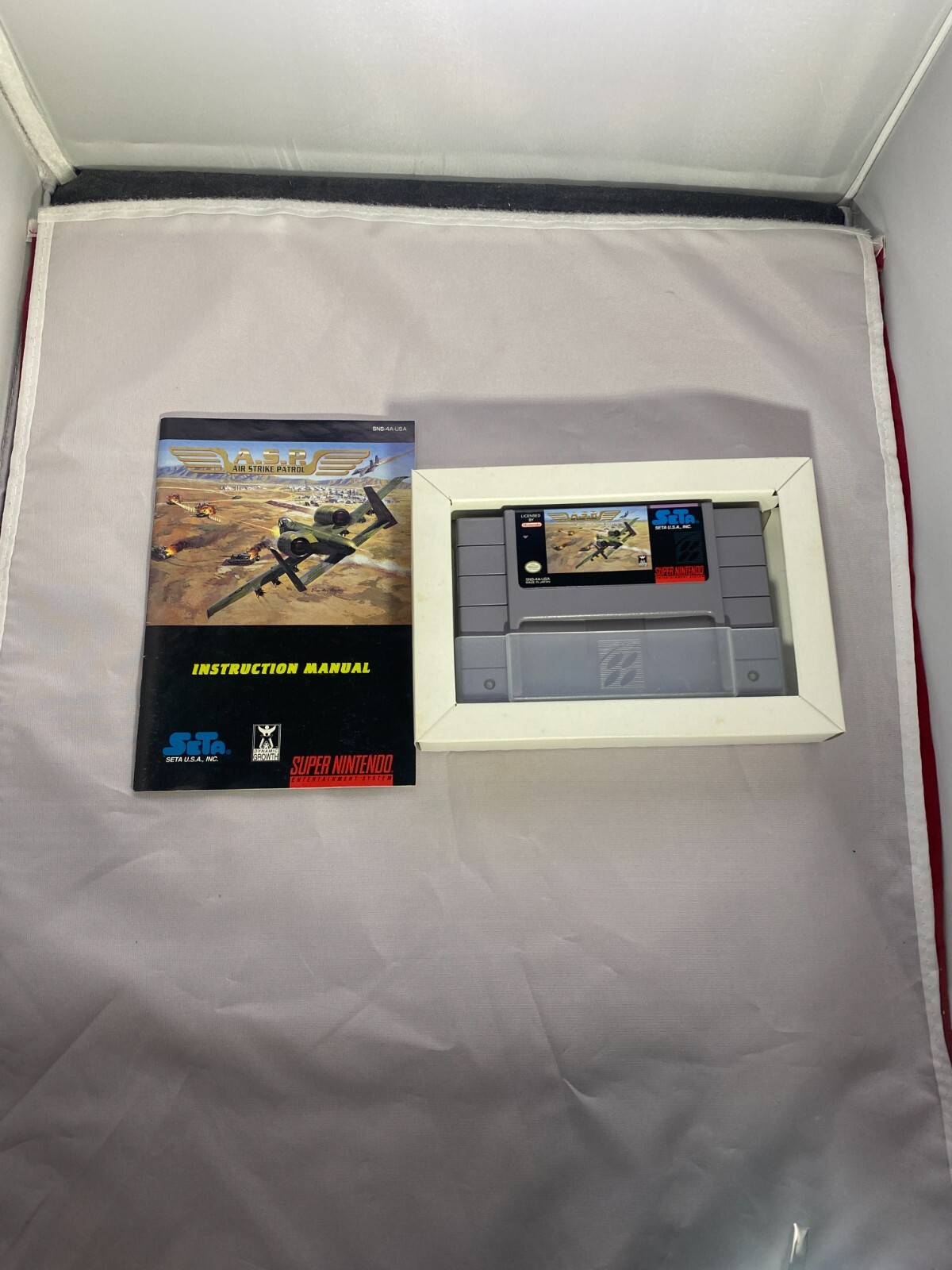 A.S.P. Air Strike Patrol Super Nintendo
