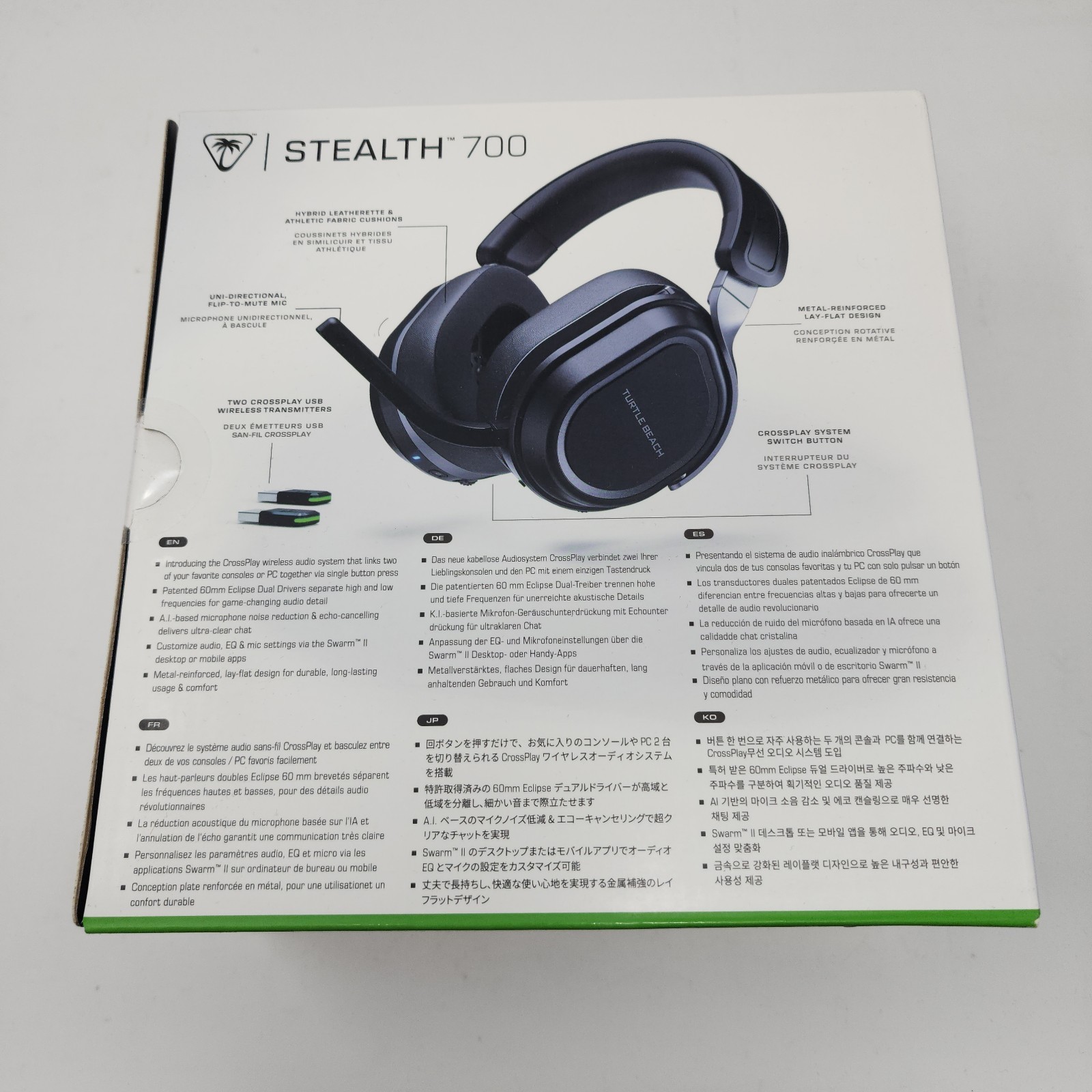 NEW Turtle Beach Stealth 700 Gen 3 Wireless Xbox Headset Black Bluetooth PC PS