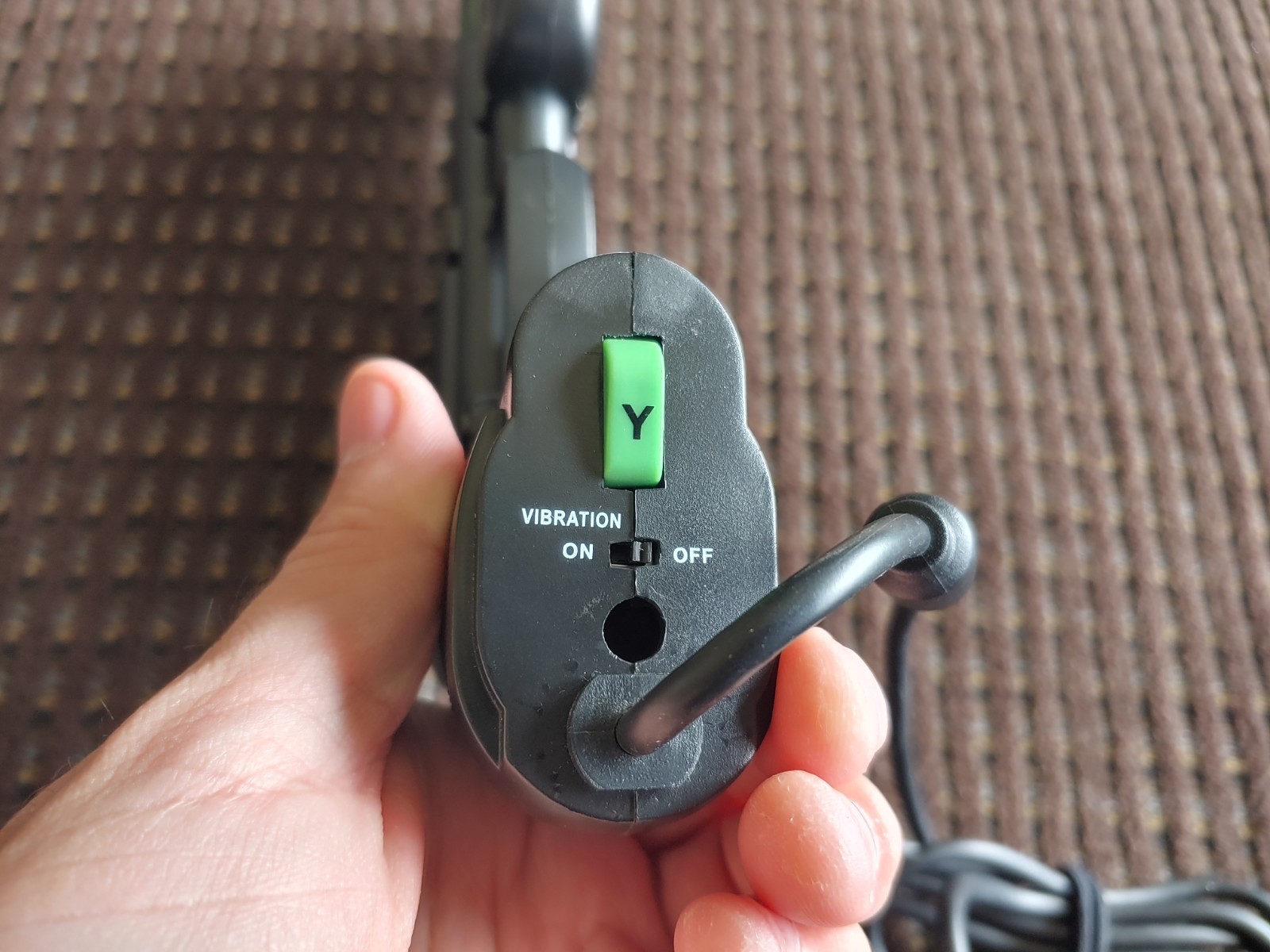Original XBOX Yobo Boss Battle Light Gun Corded with Breakaway Cable WORKING