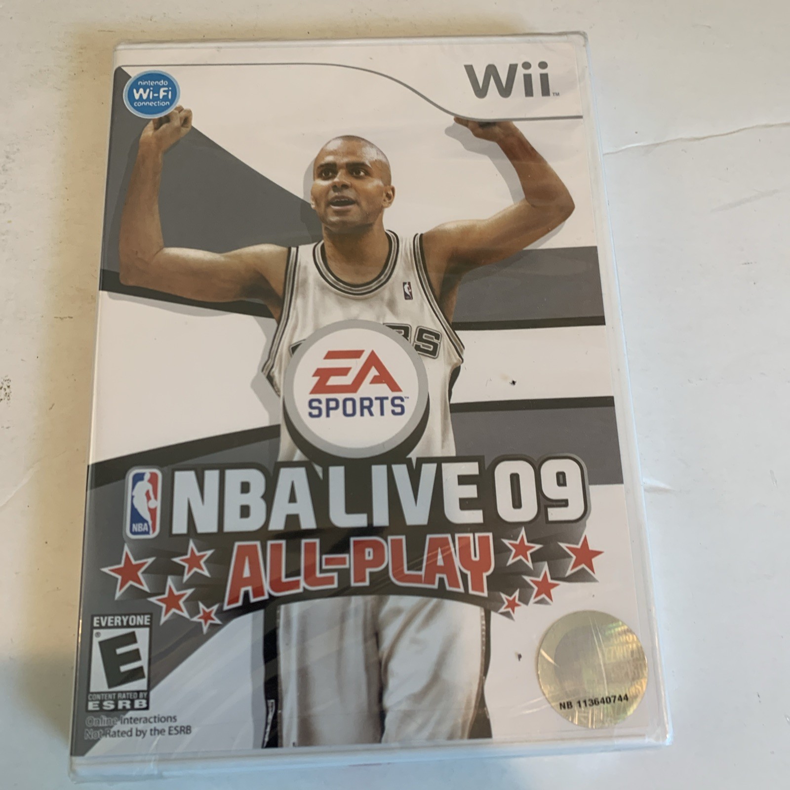 Sealed NBA Live 09: All-Play (Nintendo Wii, 2008) Lx