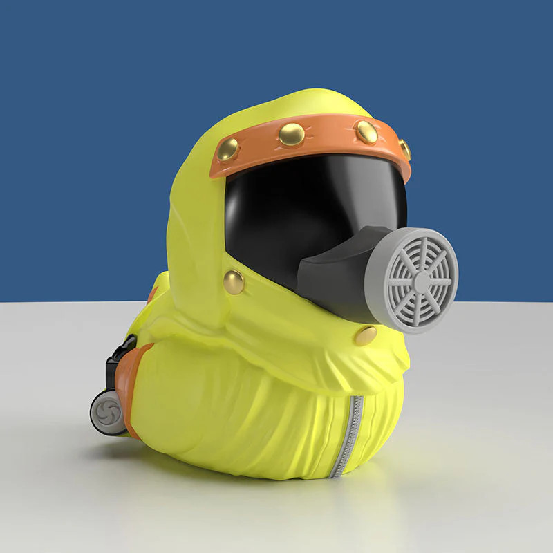 TUBBZ MINI 1ST Edition back to the future Marty McFly RADIATION SUIT DUCK JEEP