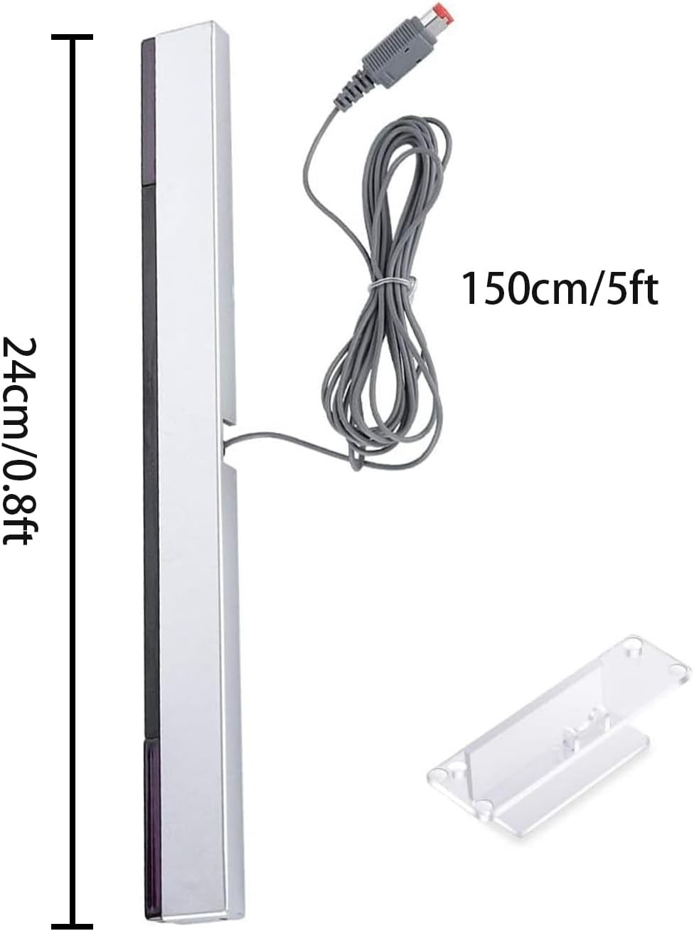 Wii Sensor bar, Wired Infrared Sensor Bar for Wii, Replacement Wired Infrared…