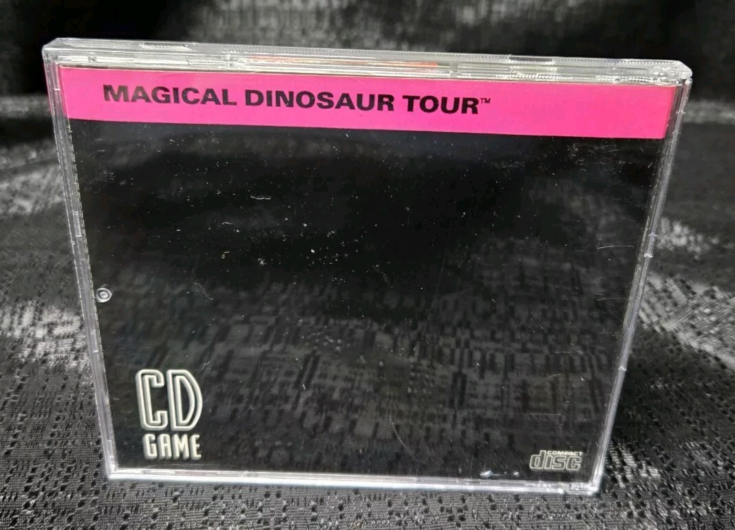Magical Dinosaur Tour 1990 TurboGrafx CD TurboDuo
