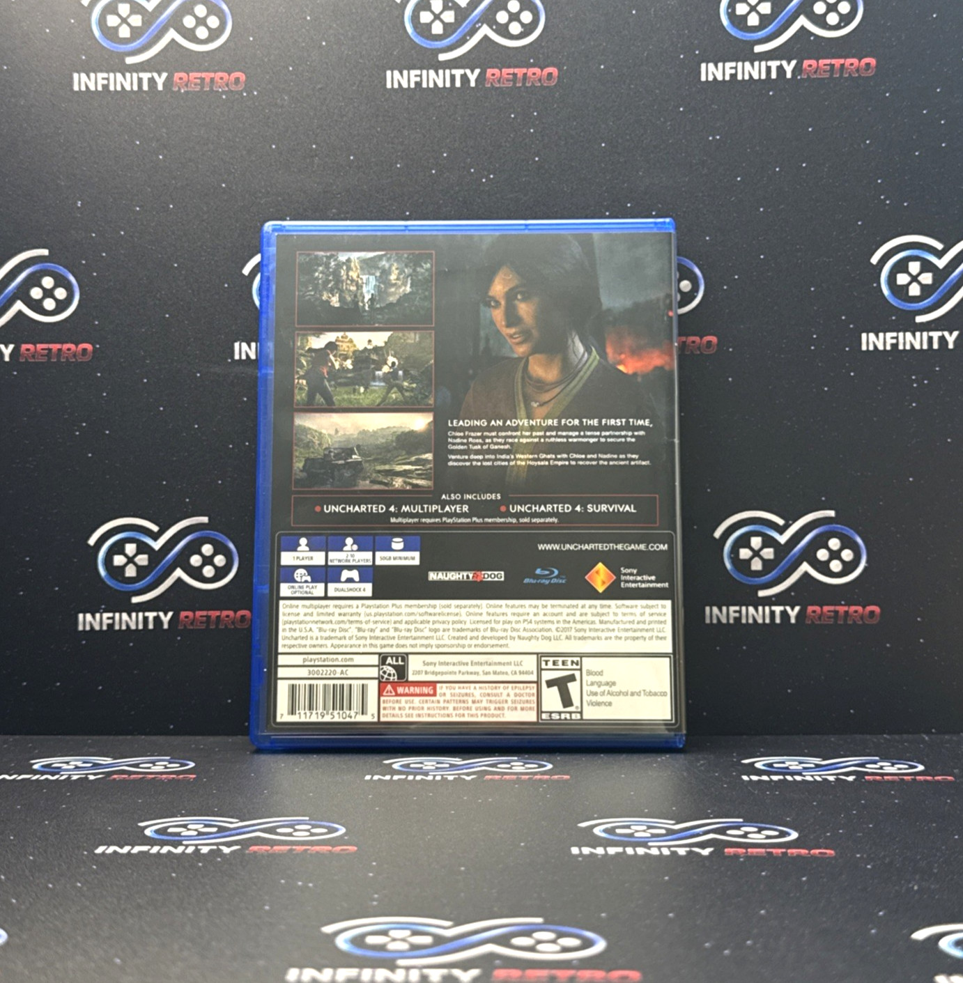 Uncharted: The Lost Legacy Sony PlayStation 4 PS4 CIB Refurbished & Tested