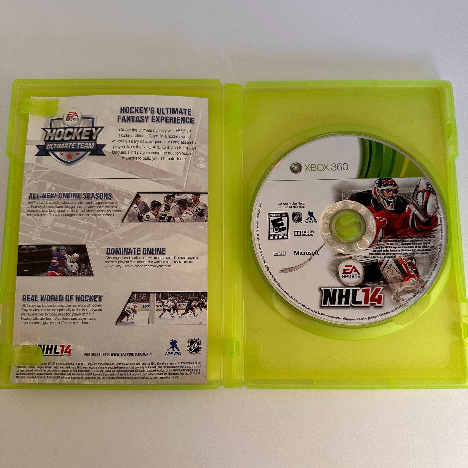 Xbox 360 Sports Game Bundle Madden 12 FIFA 13 NHL 14 Tested CIB Lot