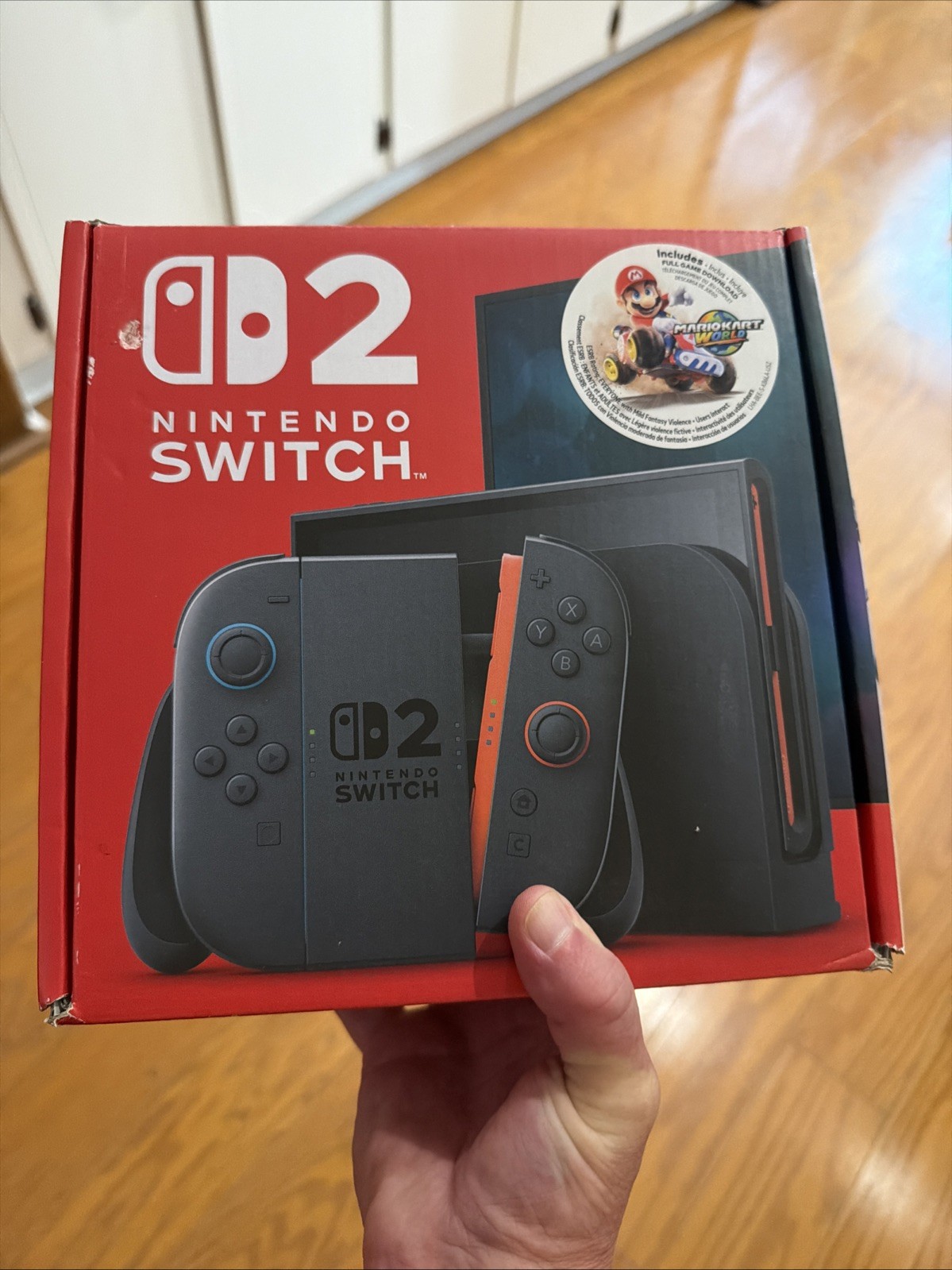 Nintendo Switch 2 console – mario kart world bundle. New In box. Sealed.