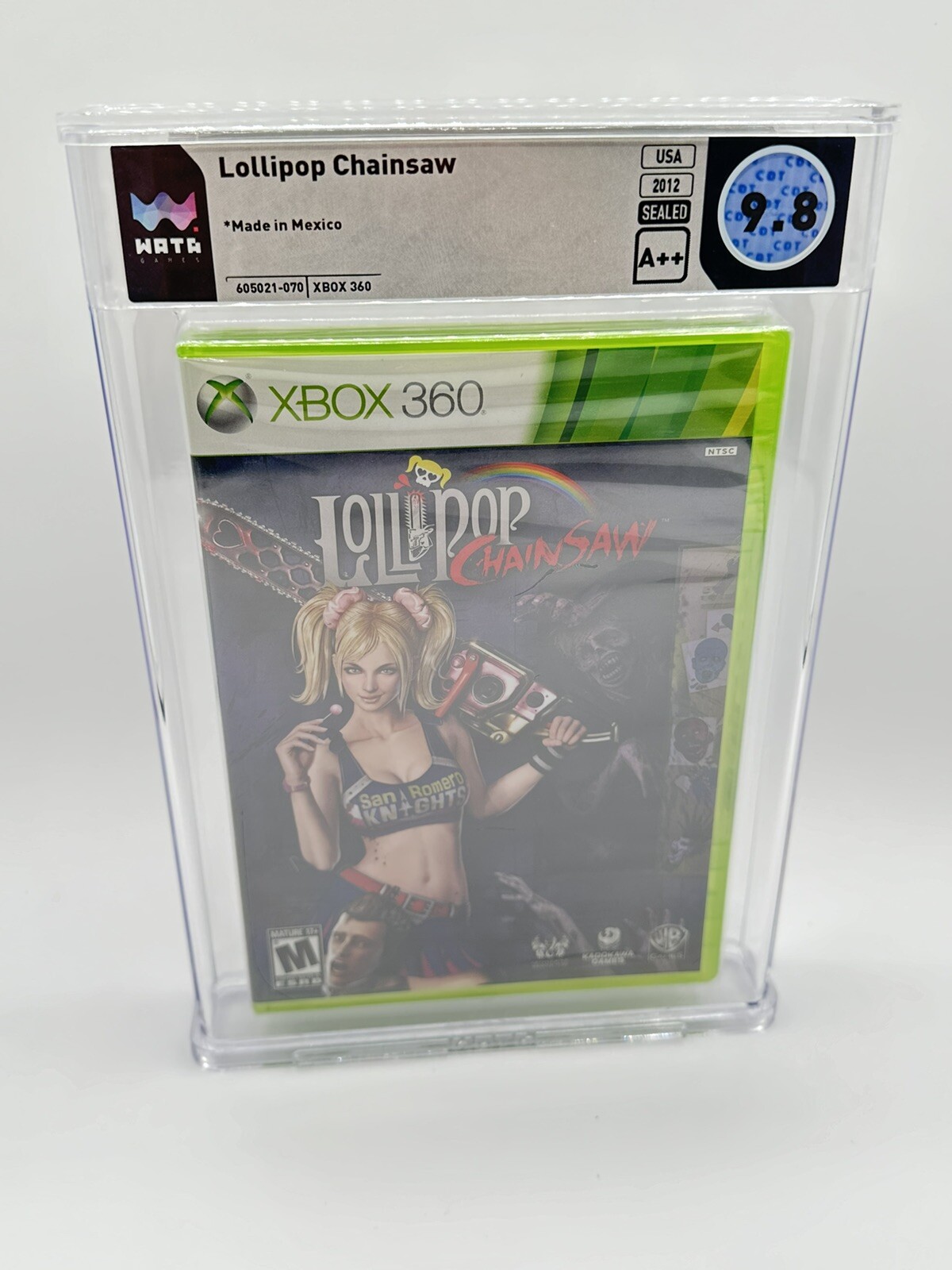 Lollipop Chainsaw for Xbox 360- Factory SEALED WATA 9.8 A++