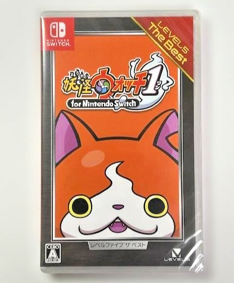 Yo-kai Watch 1 Nintendo Switch LEVEL-5 The Best Sealed Unopened Japan RPG