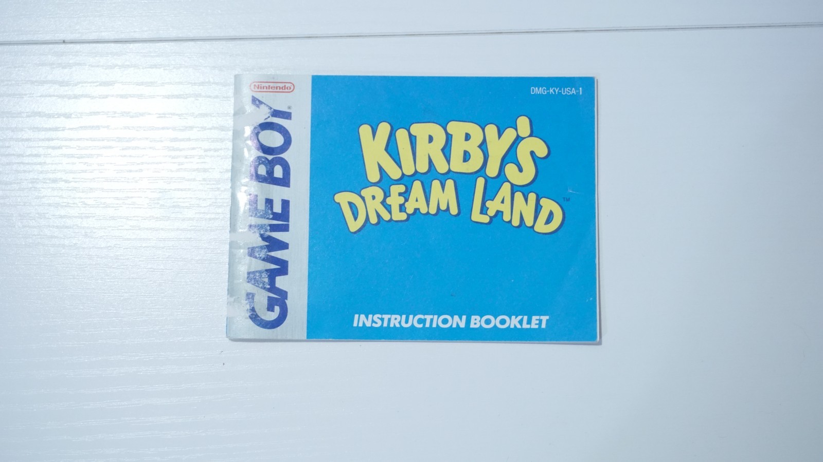 Kirby’s Dream Land (Nintendo Game Boy, 1992) Authentic Game Cartridge & Manual