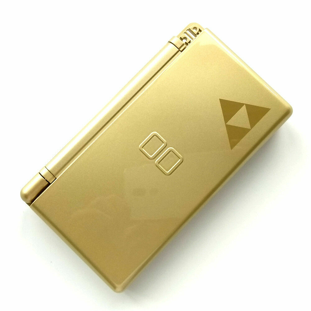Gold The Legend of Zelda Full Housing Shell Case for Nintendo DS Lite NDSL