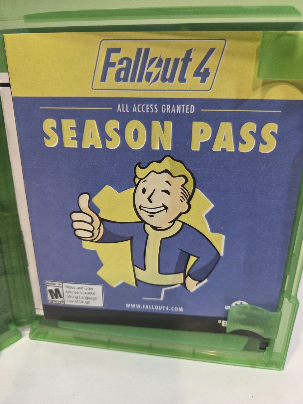 Fallout 4 Microsoft Xbox One Bethesda – Complete w/ Manual CIB