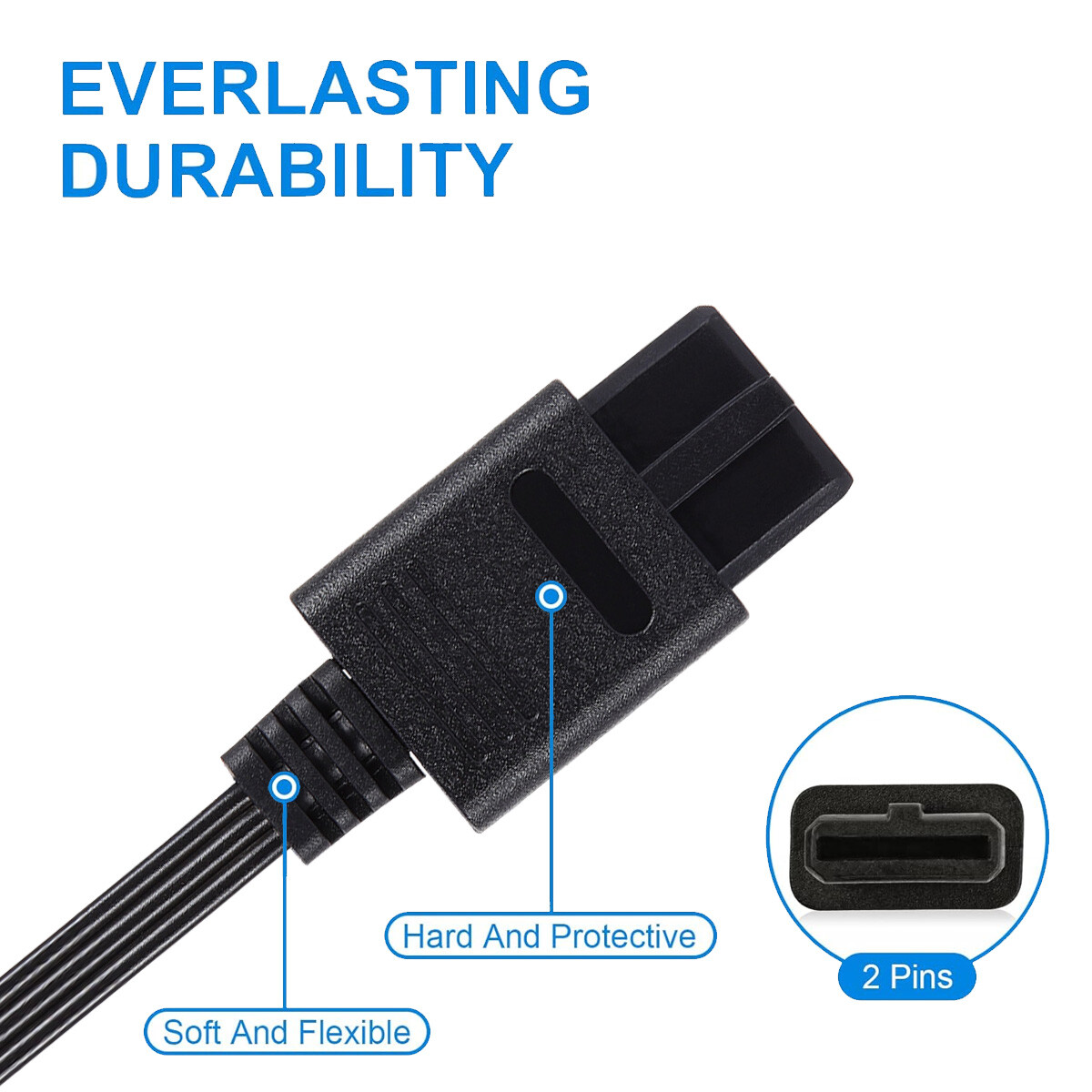 6 FT RCA TV AV Audio Video Stereo Cable Cord For Nintendo N64 SNES Gamecube Lot