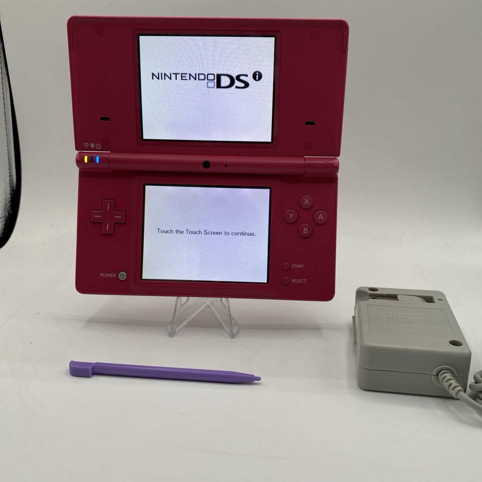 Nintendo DSi Hot Pink Console Bundle w/ Charger & 16GB SD Card – Excellent