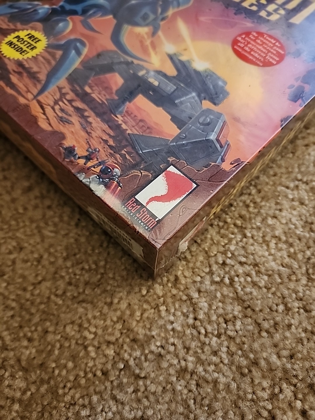 BRAND NEW SEALED BIG BOX DOMINANT SPECIES 1998 PC COMPUTER Game RARE W/ Poster