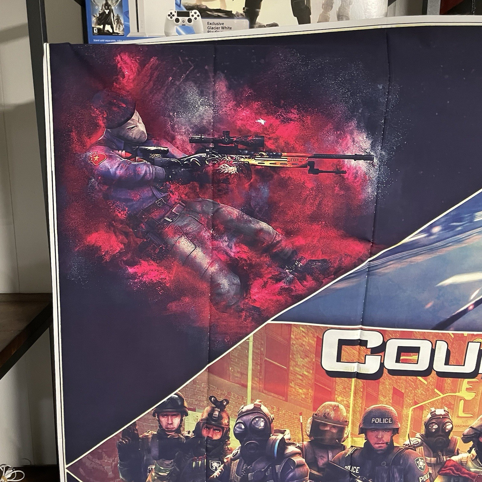 CounterStrike CS GO Promo Banner Sign Store Display Poster 60 x 80” – RARE!