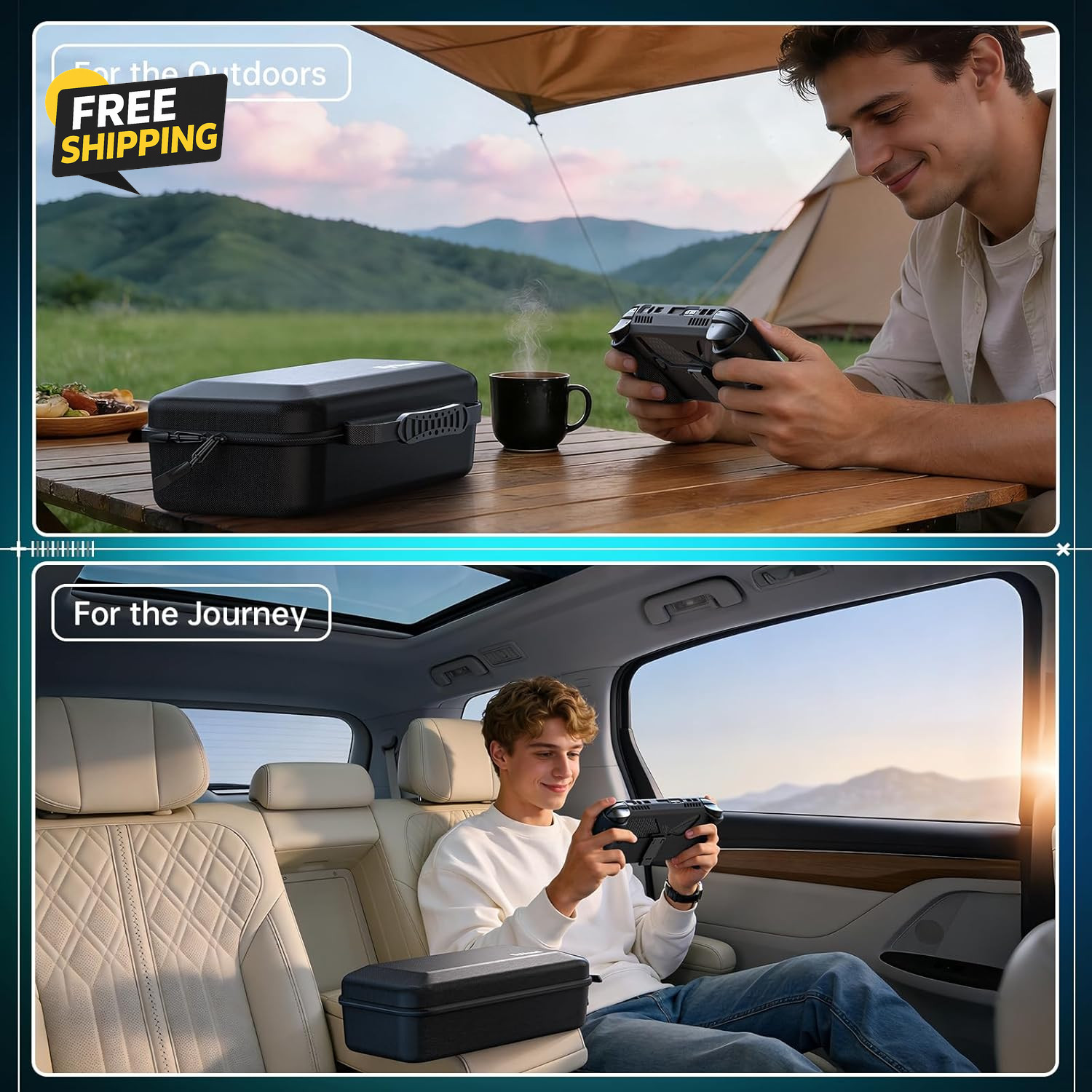 Carrying Case 3 in 1 Accessories Compatible with ASUS ROG Xbox Ally & ROG Xbox