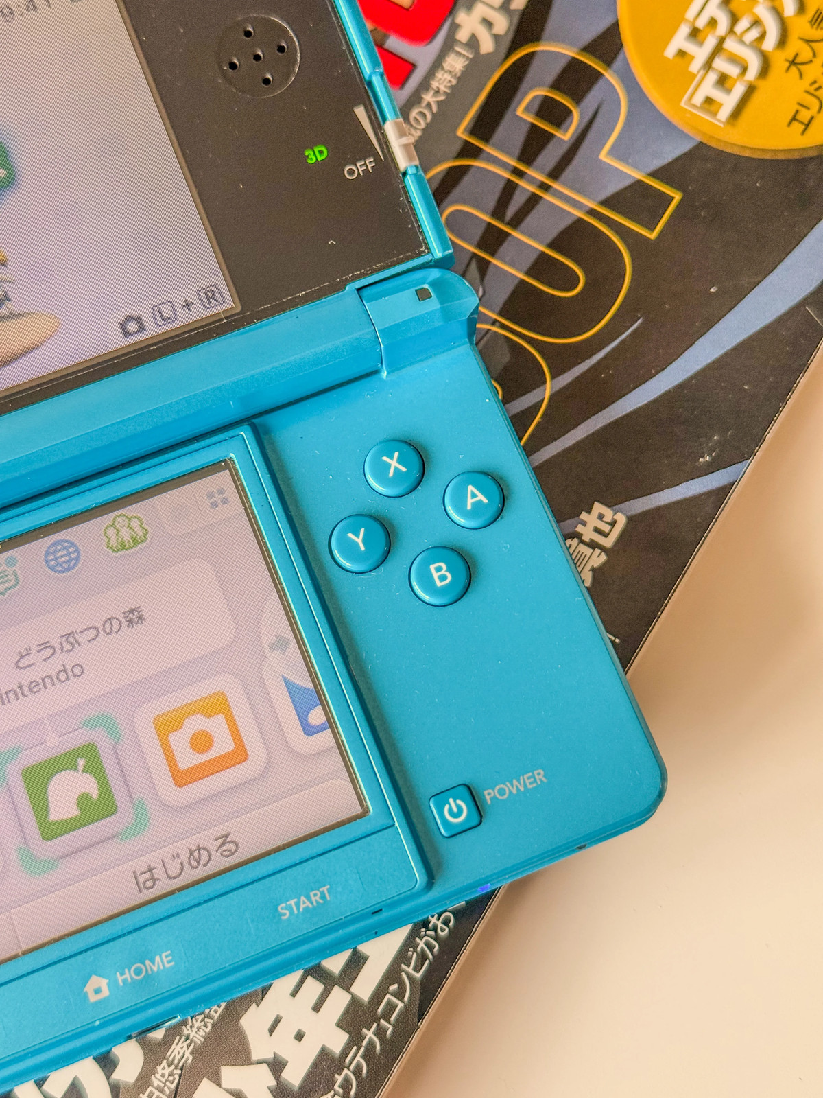 Light Blue Nintendo 3DS