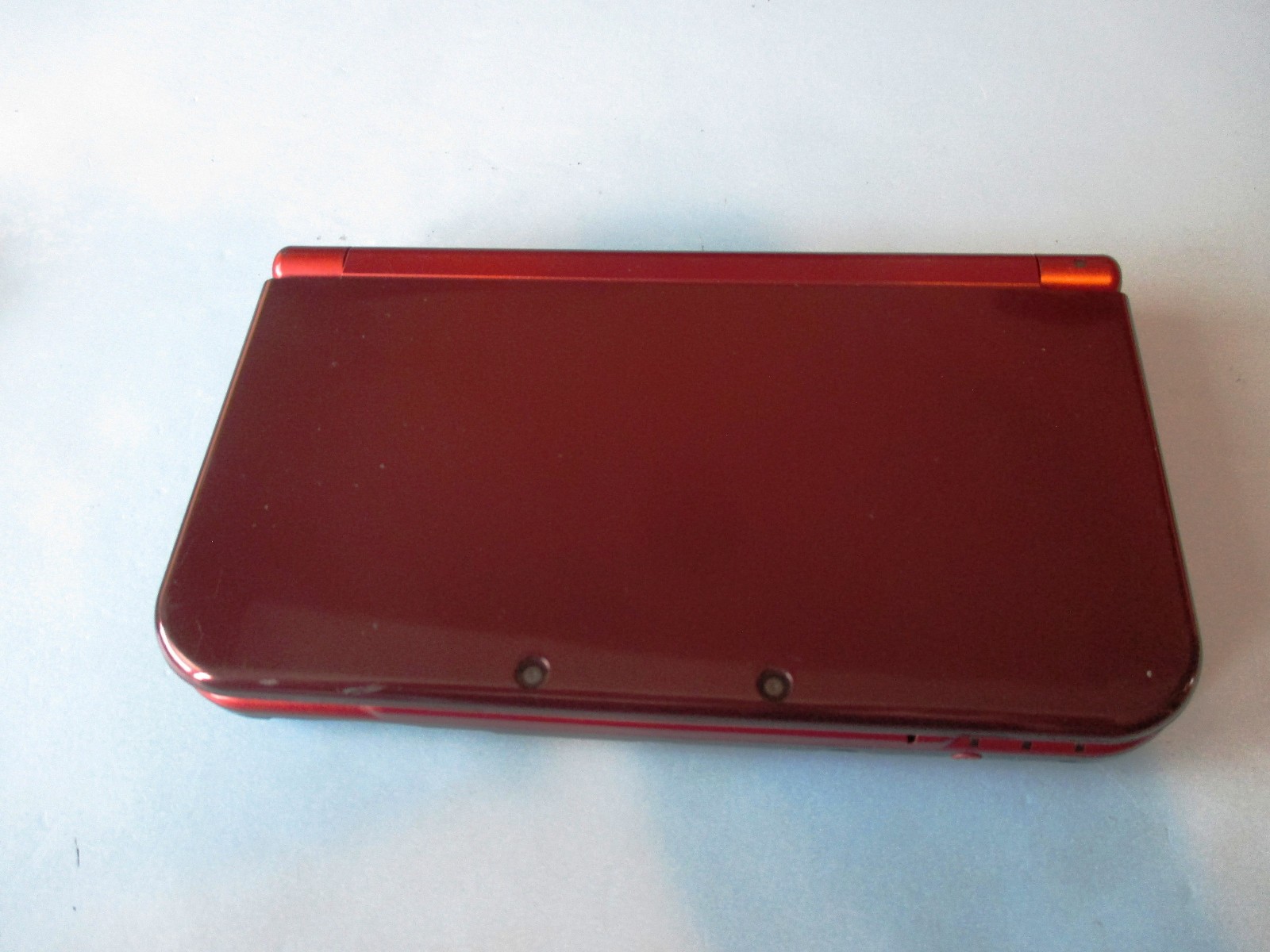 Nintendo New 3DS XL Red System w/Charger US Version FREE Ship!
