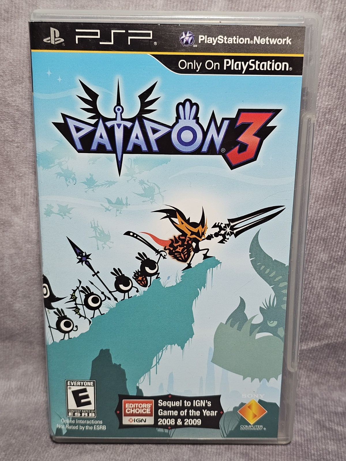 Patapon 3 (Sony PlayStation PSP, 2011) CIB – Complete W/ Digital Guide Code