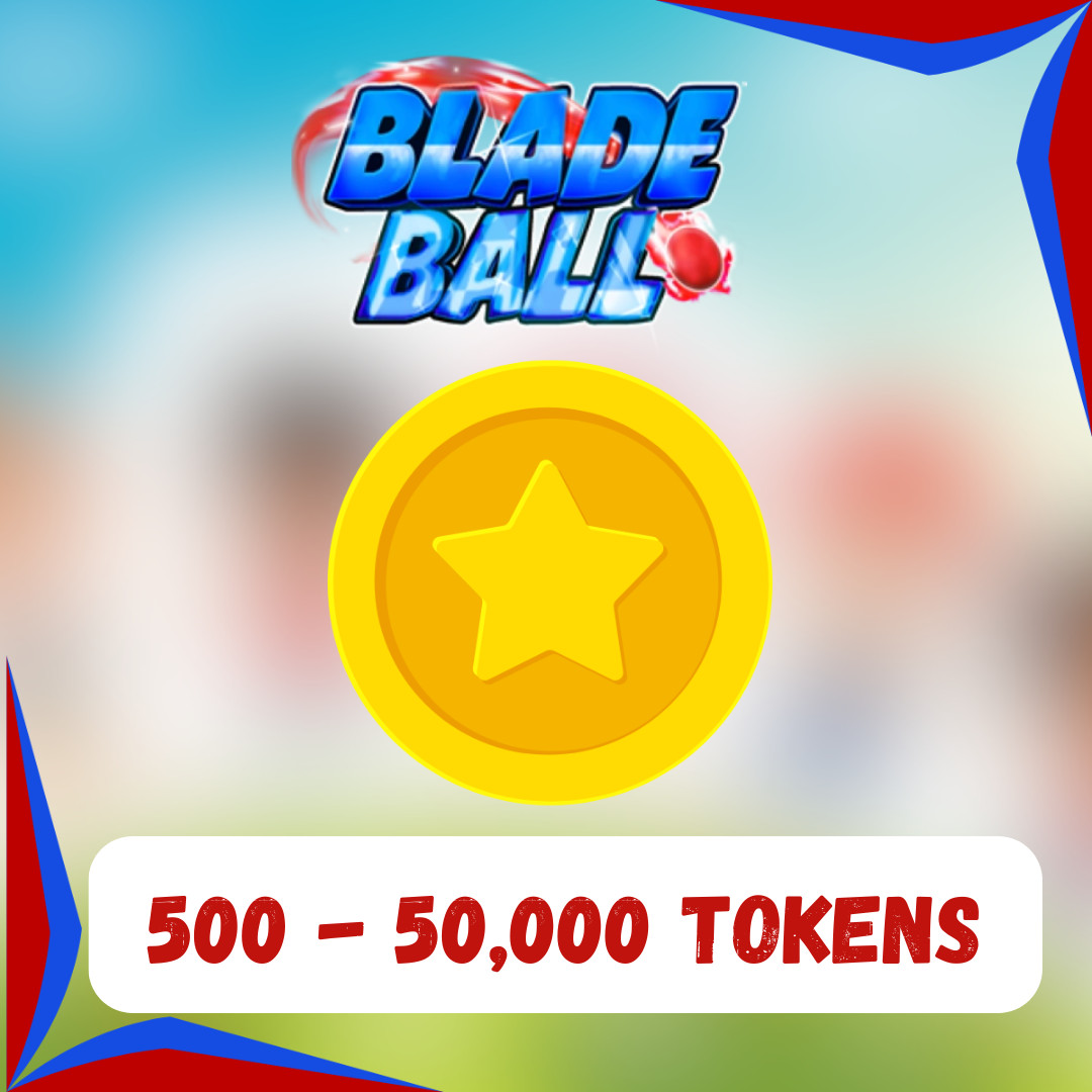 ROBLOX Blade Ball |CHEAPER TOKENS |500 – 50,000 Trading Tokens | FAST and CHEAP