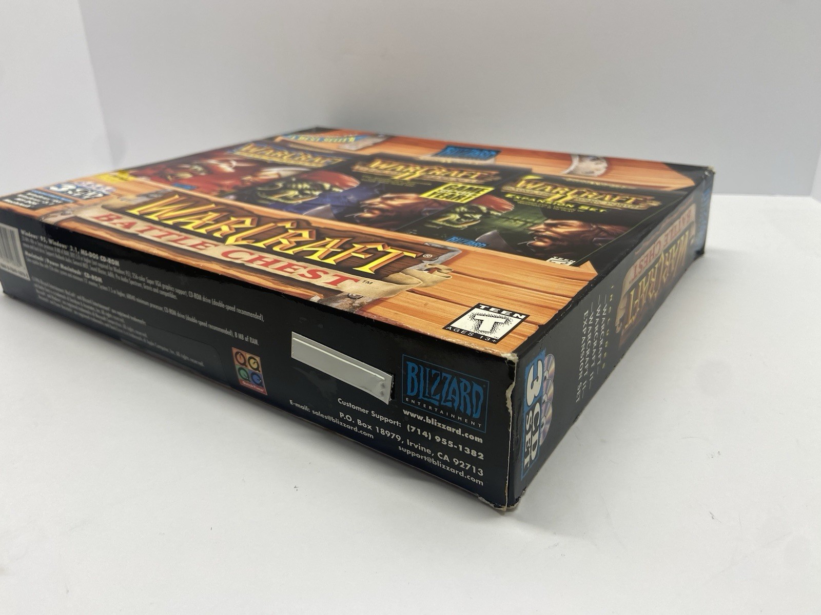Blizzard Computer Game Warcraft Battle Chest 1996 Windows & Mac
