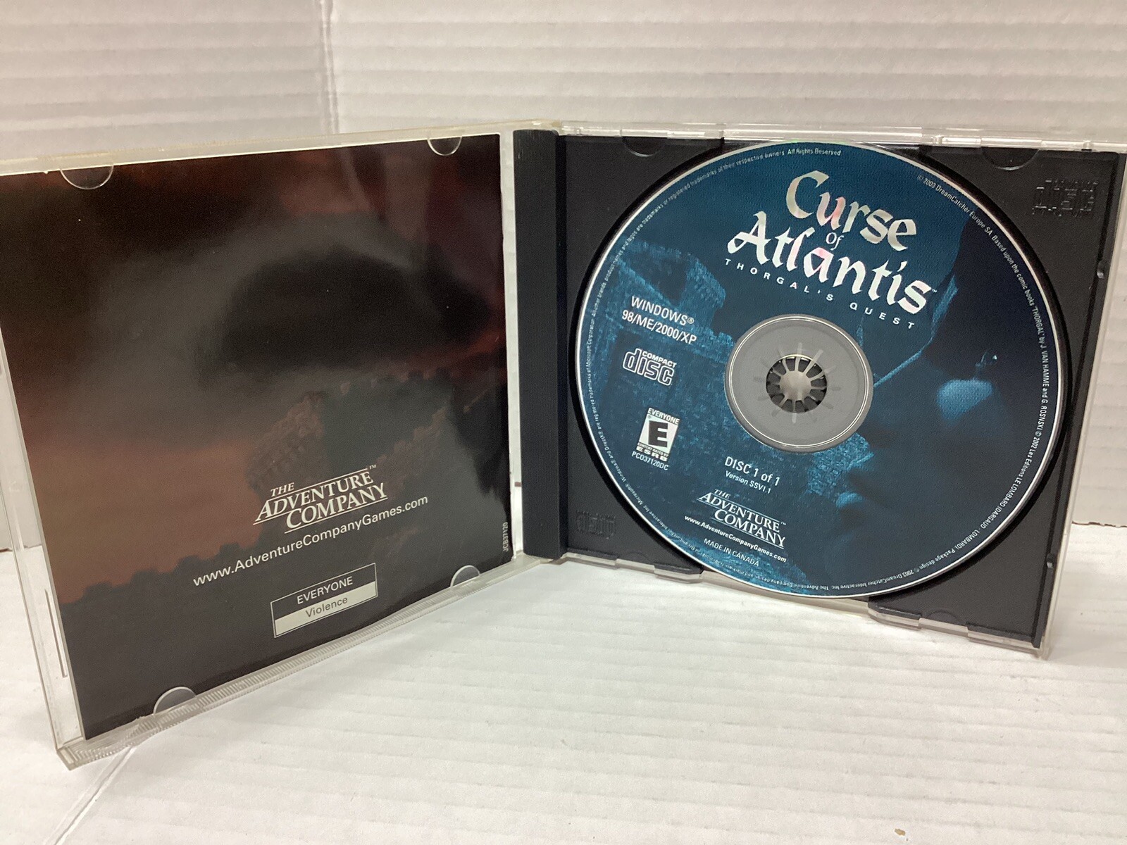 Curse of Atlantis and Beyond Atlantis II PC games The Adventure Company