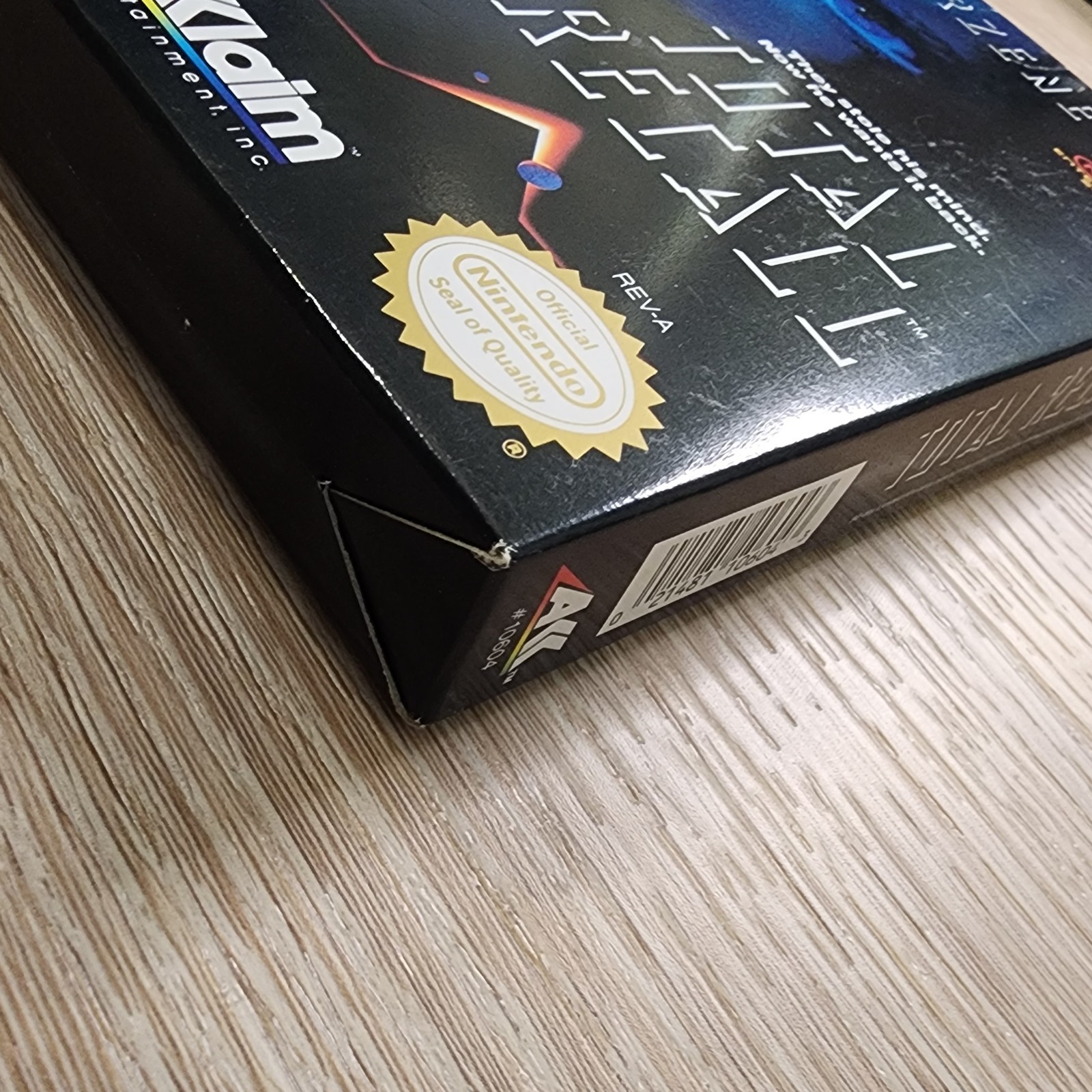 Total Recall (Nintendo Entertainment System, 1990)CIB-NM-VG