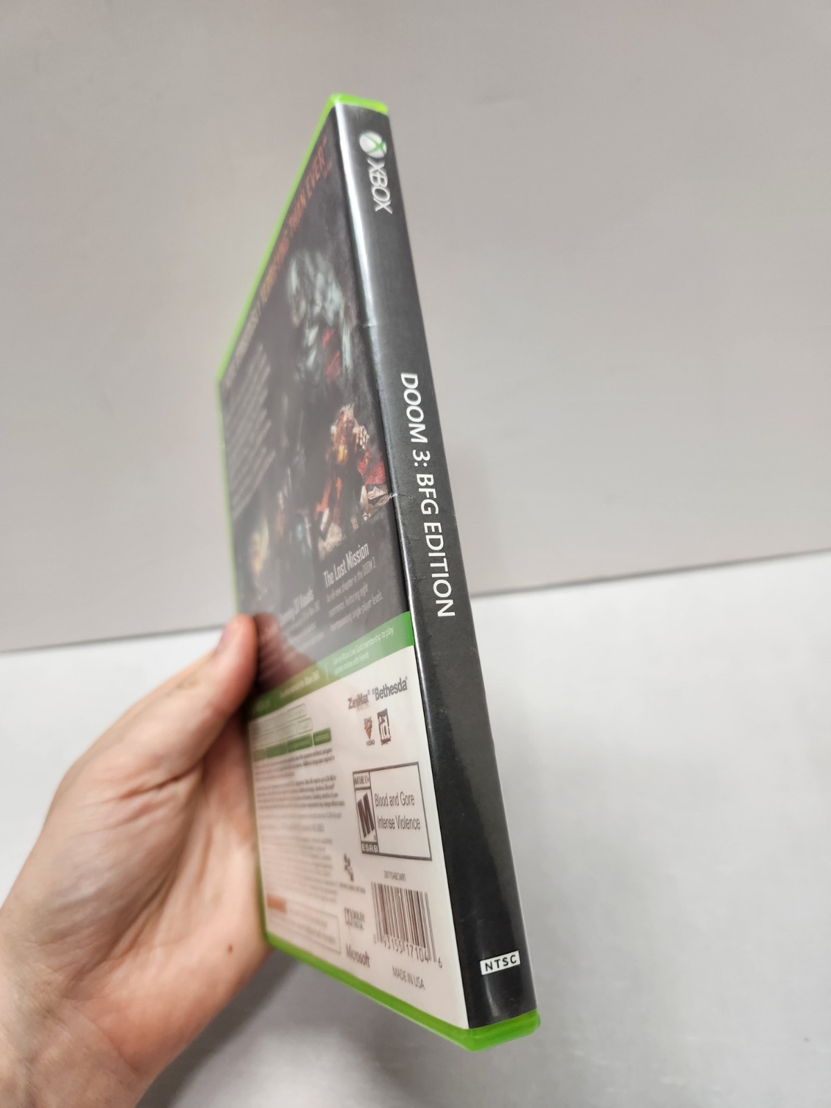 DOOM 3 BFG Edition Xbox One / Xbox 360 Tested & Working No Poster
