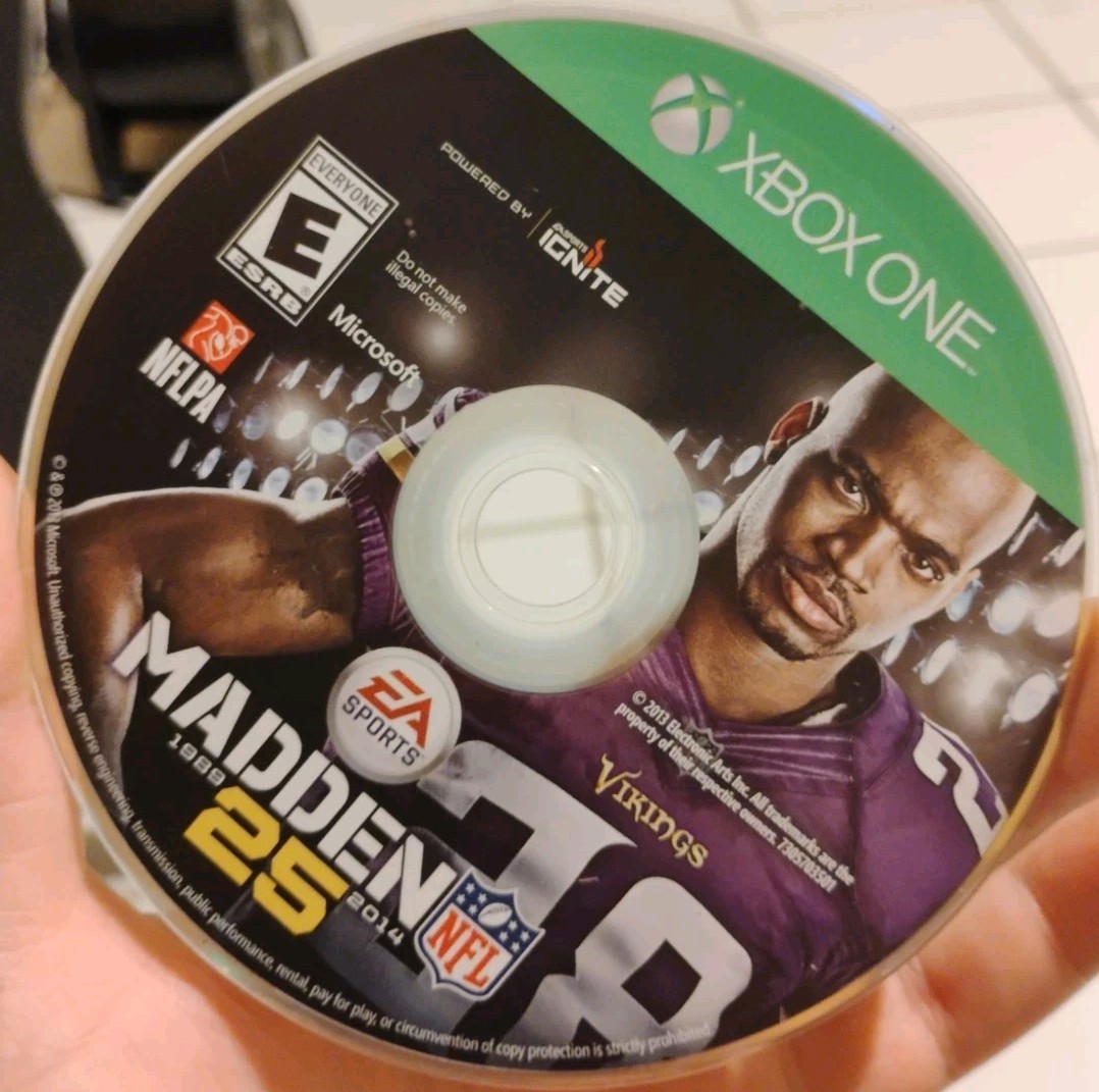 Madden NFL 25 Football Disc Only