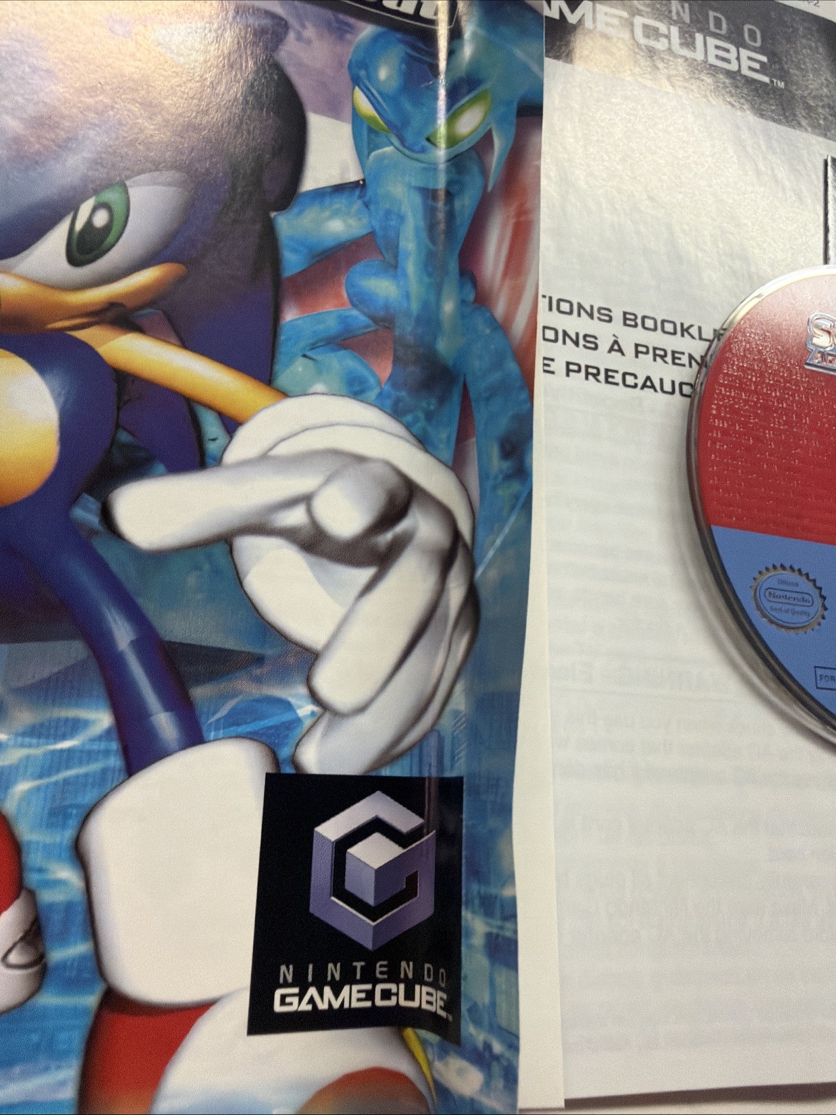 Sonic Adventure DX: Director’s Cut (Nintendo GameCube, 2003) Cib With Reg Card