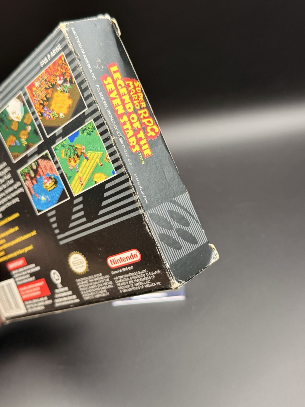 Super Mario RPG: Legend of the Seven Stars (SNES, 1996) Authentic CIB Tested