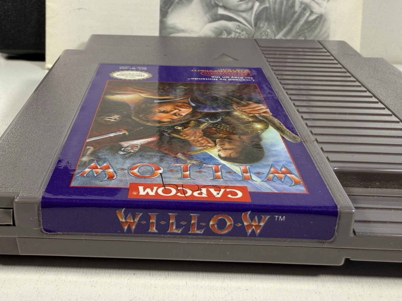 Willow – NES Nintendo Original Movie Game w/ INSTRUCTIONS MANUAL BOOKLET