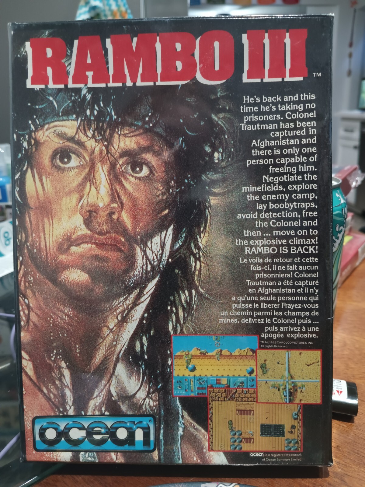 Rambo 3 Atari ST NEW Old Stock