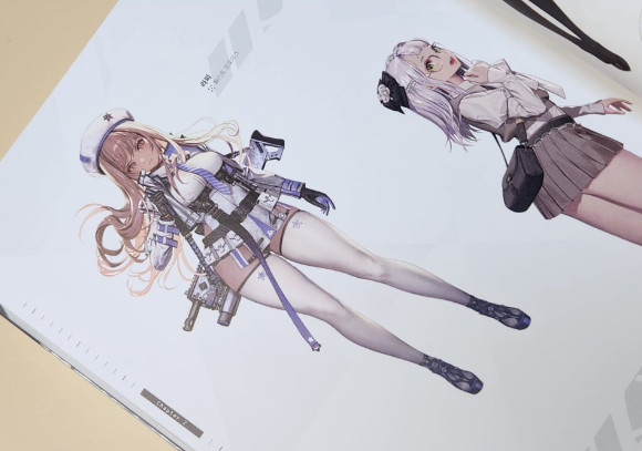 Goddess of Victory NIKKE Official Art Book Limited Korea Acrylic Plate Bonus