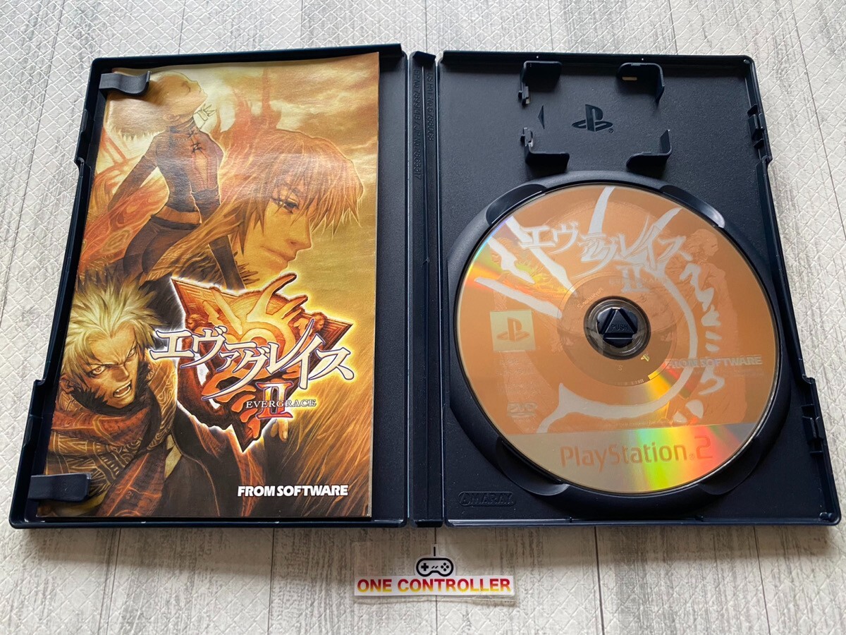 SONY PS2 Kingdom Hearts ⅠⅡ & Final Mix & Evergrace 1 2 set from Japan