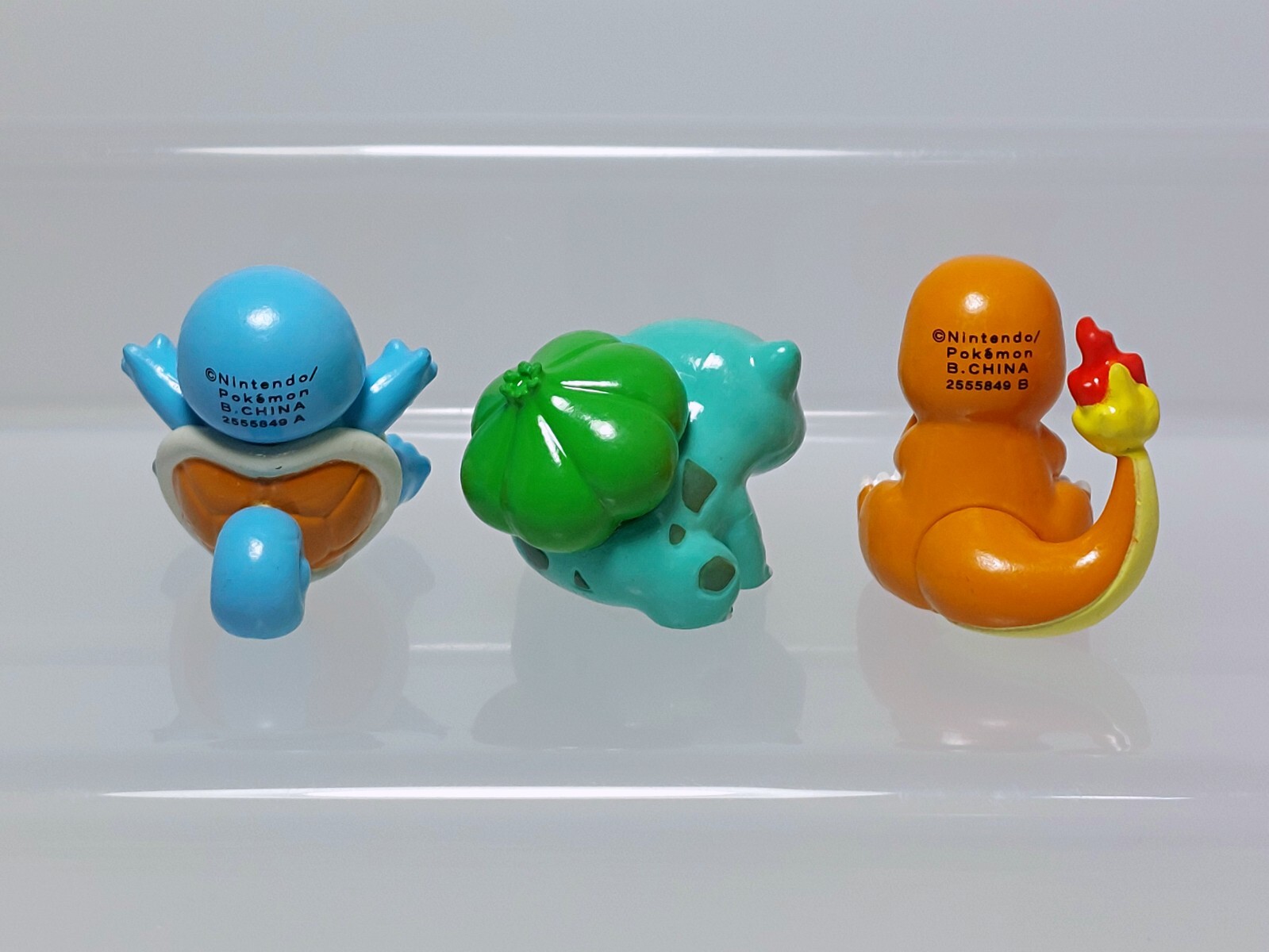 Squirtle Bulbasaur Charmander Pokemon Bikkura Tamago Figure Bandai Q04 0.9-1.2in