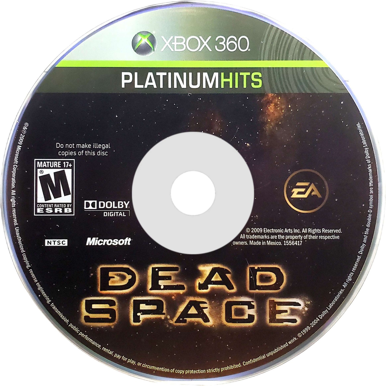 Dead Space Platinum Hits – Microsoft Xbox 360 Tested 1Y Guarantee
