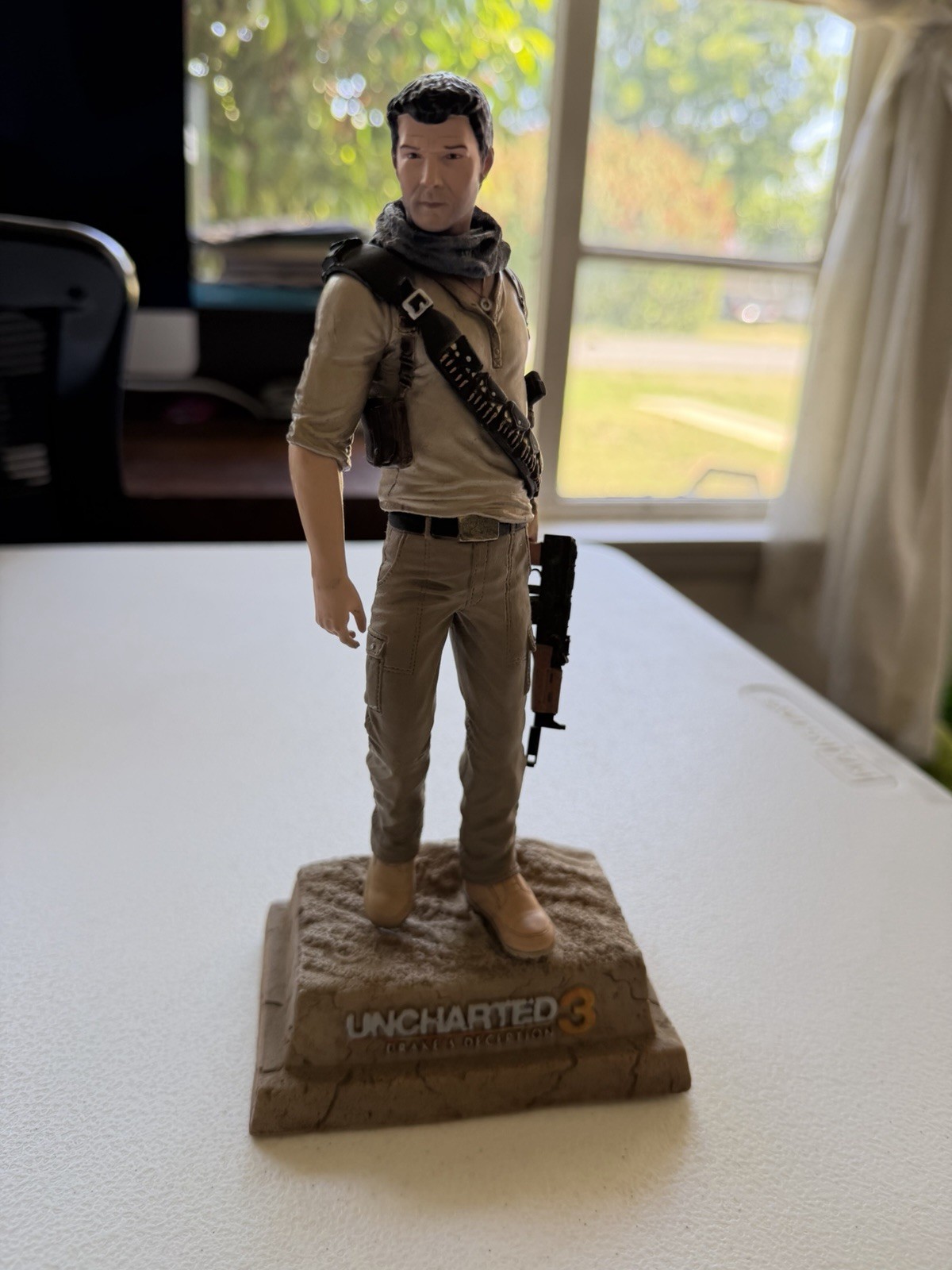 Sony Naughty Dog Uncharted Mixed Lot PS3 PS4 Games Figure Necklace Cases