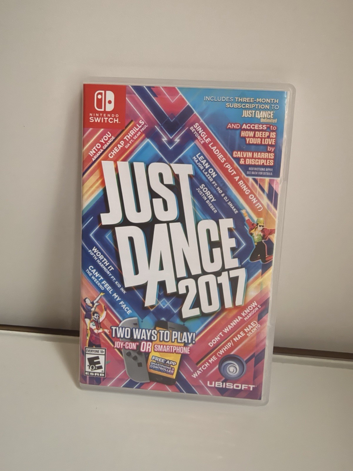 Just Dance 2017 Nintendo Switch Game CIB Complete w/ Case Tested Ubisoft