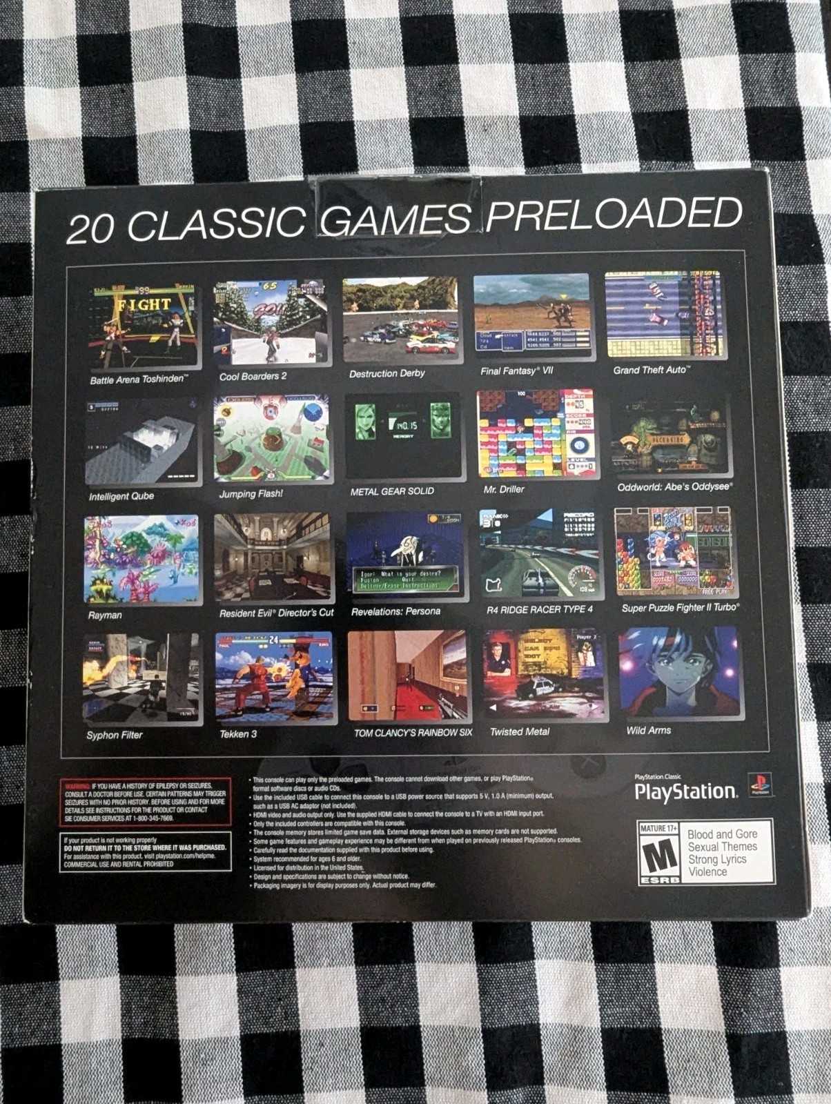 Sony PlayStation Classic Gray Console (3003868)