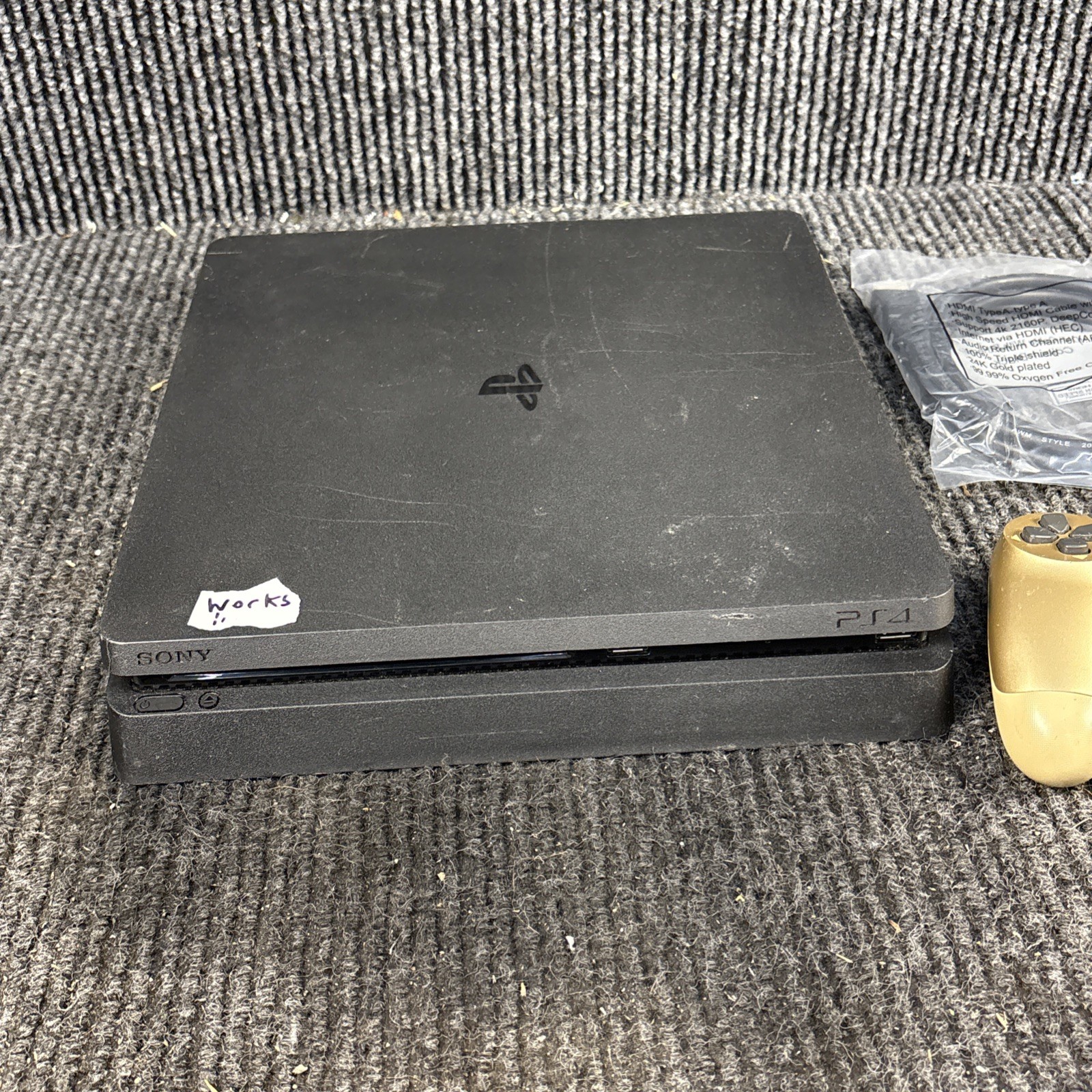 Sony PlayStation 4 Slim PS4 1TB Black Console Gaming System CUH-2115B