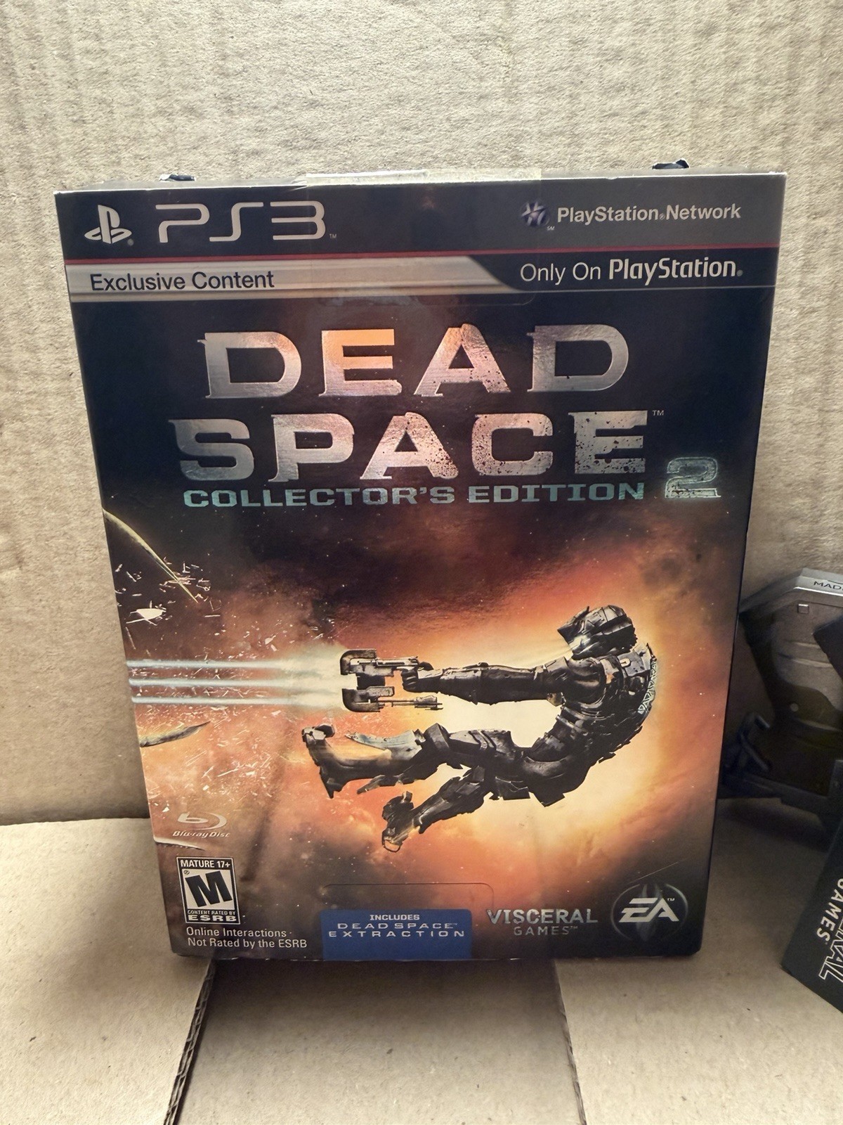 Dead Space 2 Collector’s Edition PS3 Plasma Cutter Sealed Soundtrack Tested