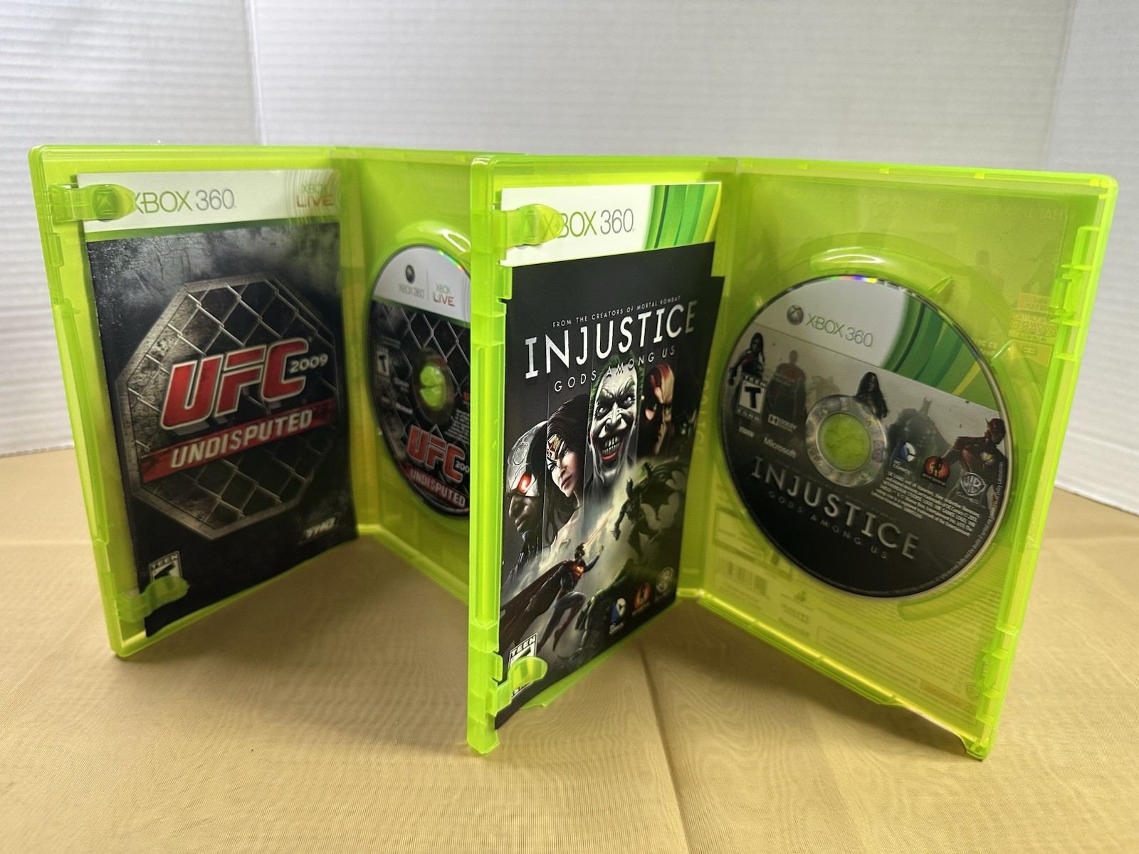 Xbox 360 Elite 120GB Black Console Bundle WiFi Adapter Games Lot Tested!