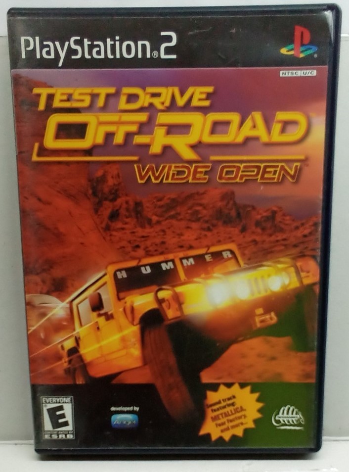 Test Drive Off-Road: Wide Open (PlayStation 2, 2001) Complete Tested Working