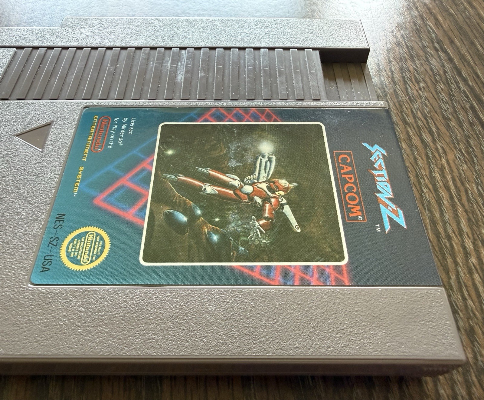 Section-Z Complete CIB Hangtab 5-Screw FIRST PRINT (Nintendo, NES 1987) VG! 🔥