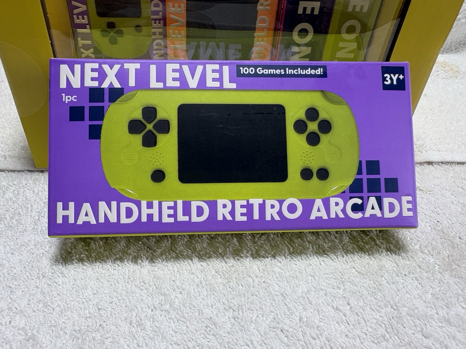 Next Level Handheld Retro Arcade 100 Games Included – Lott Of 12 With Display