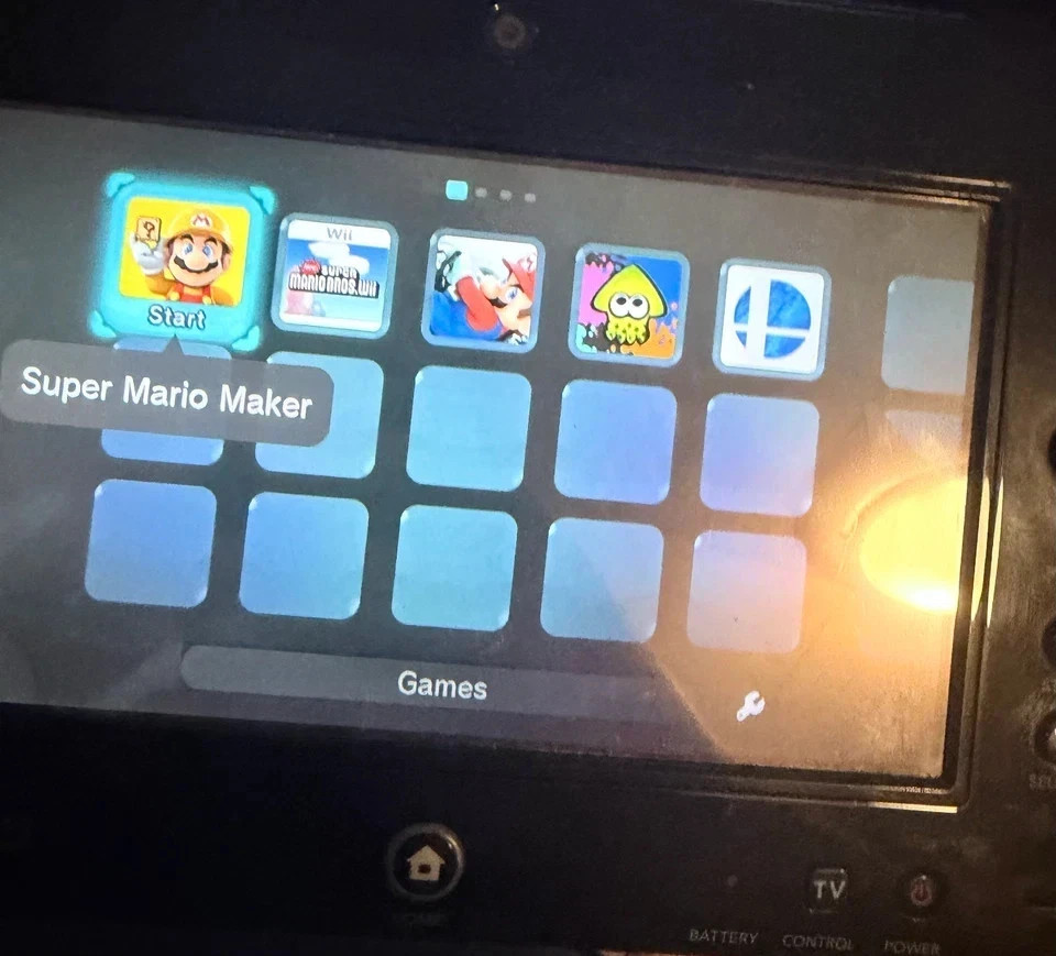 Nintendo Wii U Black Console Bundle (32GB + 1TB)