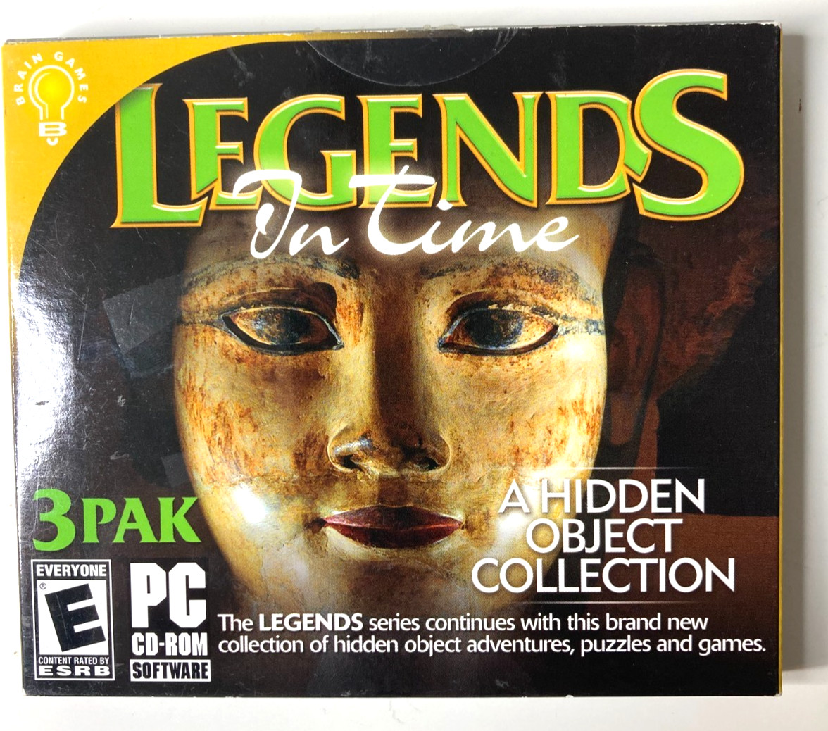 Legends In Time: A Hidden Object Collection 3 Pak (PC CD-ROM, 2011, OnHand)
