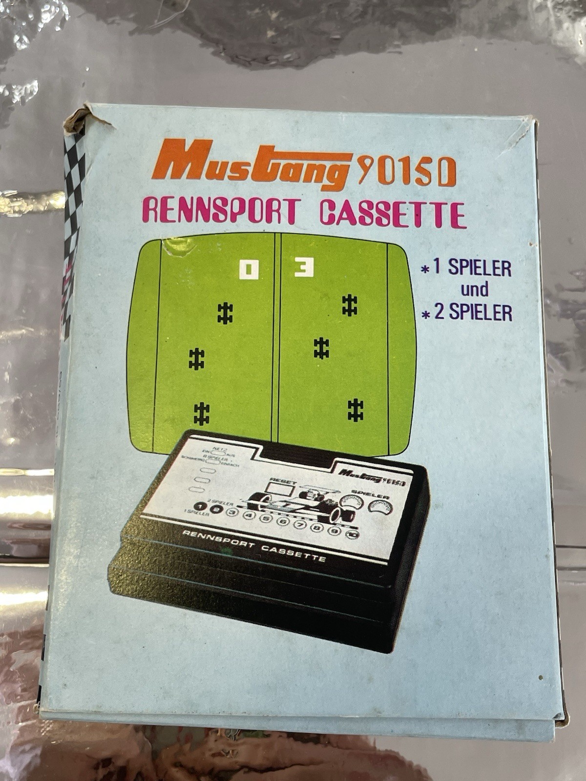 Mustang 9015 Original Packaging CIB Sanwa 2 Modules Original Packaging CIB Retro Pong Console Excellent Condition 70s