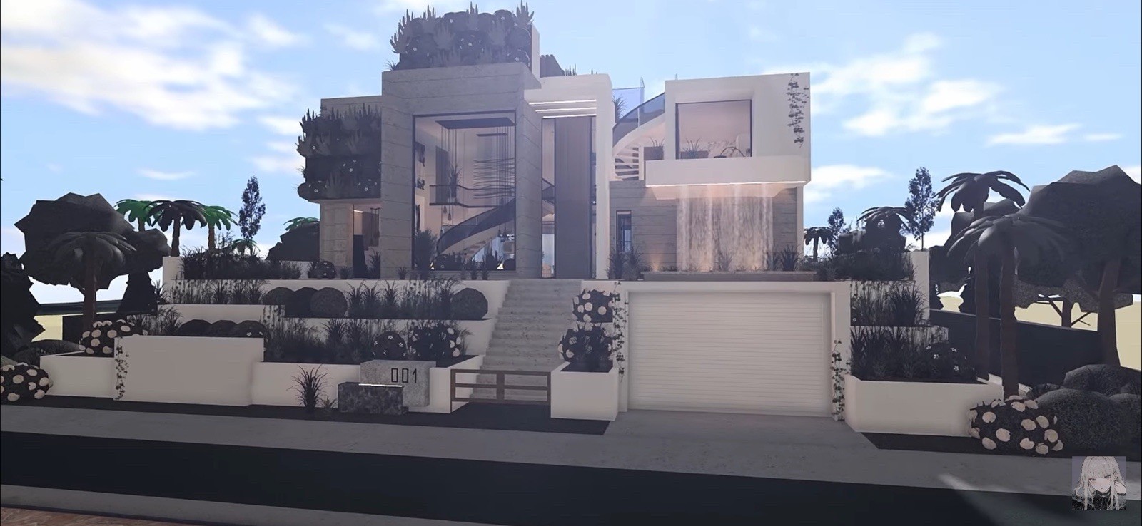 MODERN LUXURY TROPICAL DREAM HOME BLOXBURG.FAST BUILDER FOR AFFORDABLE PRICE